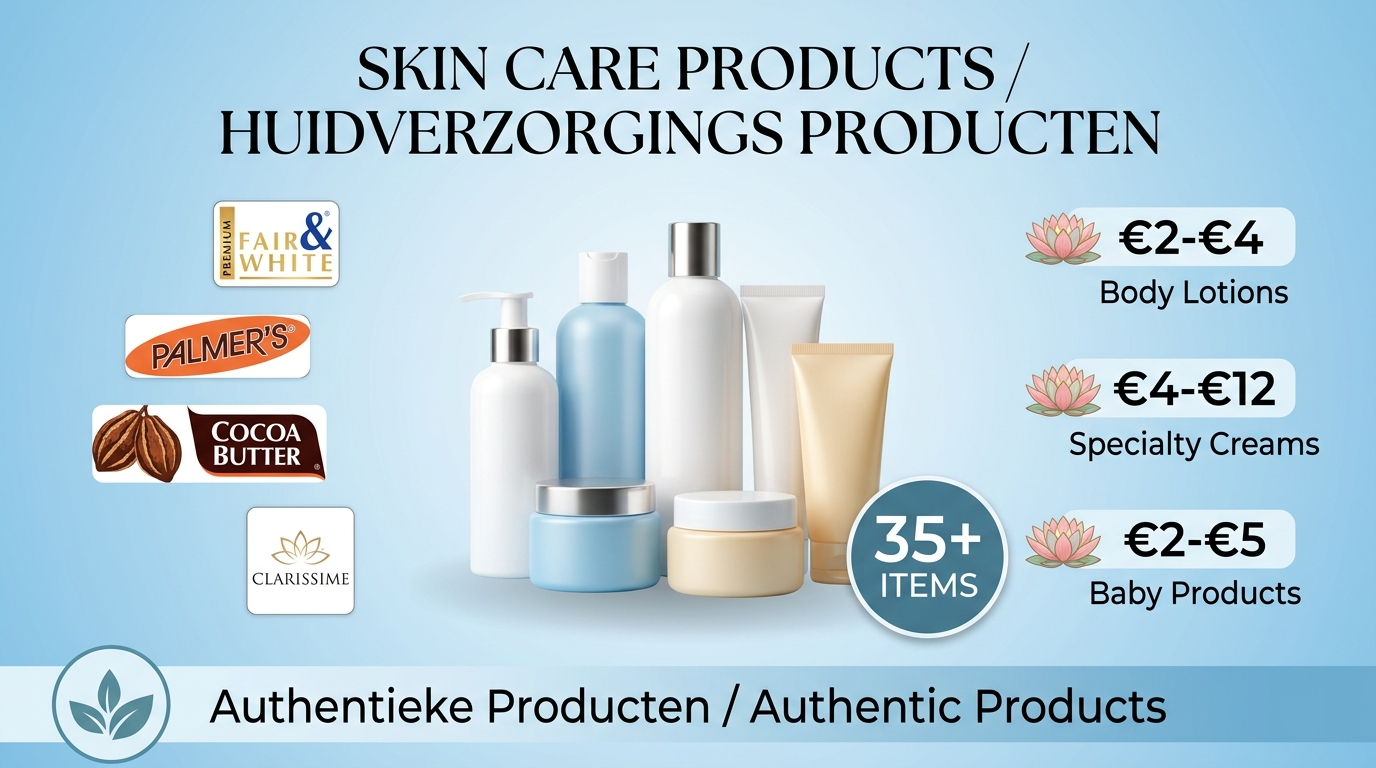 Skin care products slide
