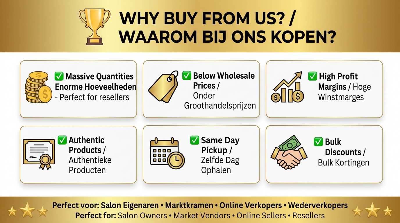 Why buy from us benefits slide