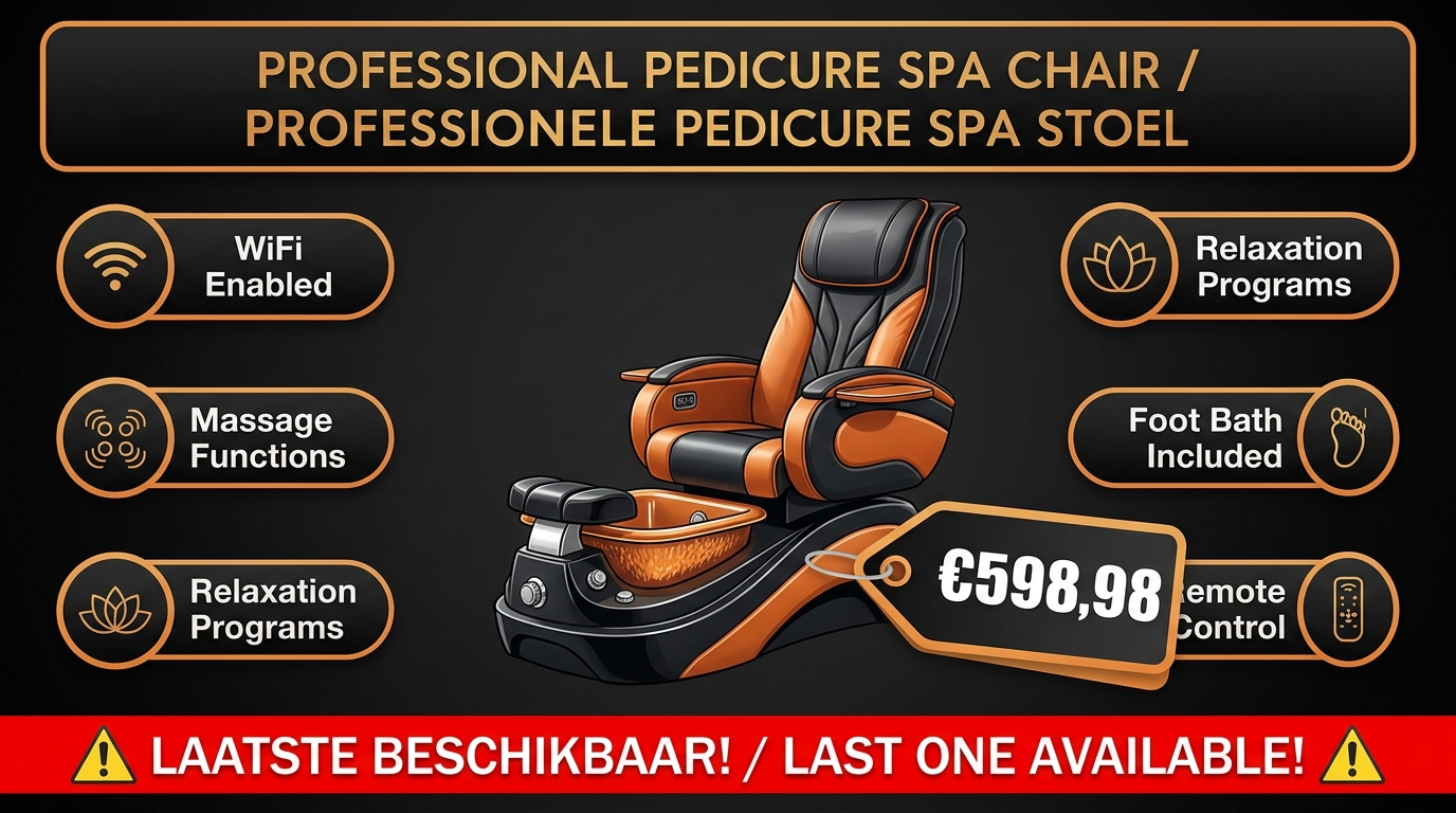 Professional pedicure spa chair
